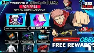 How to Get the FREE Yuji Itadori Bundle! 🎁 Free Fire x Jujutsu Kaisen Event Guide@gnxgawar 