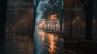 Rain Sounds to Rest Your Mind 🌲 | Drift into Deep Sleep | 마음을 쉬게 하는 빗소리 | 깊은 잠 유도