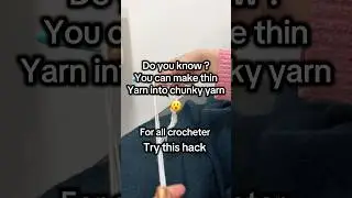Crochet hack for all crocheter, knitters 😊