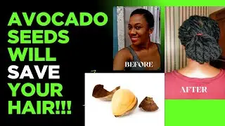 Grow #thickerhair  #faster  with #avocado seed  #4chair