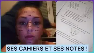 EVA QUEEN PARTAGE SES CAHIERS D’ÉCOLE AVEC SES NOTES ! 😍