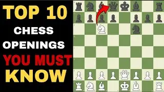 Top 10 Best Chess Opening | Top Moves, Tricks, Tactics and Gain Your Elo