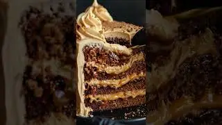 Decadent Caramel Latte Cake