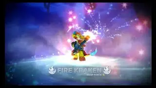 Skylanders nightmare super evil Kaos vs Fire Kraken