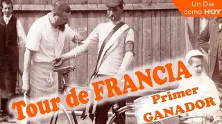 En un dia como Hoy, 9 Julio 1903, Maurice Garin,  el primer ganador de un Tour de Francia