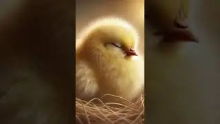 🎶 Fluffy Chick in the Nest 🐣🌙 Lullaby for Sleep