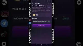 TapSwap How to make $12000 Month 1 05.08.24 Тапсвап код #Tapswap #Тапсвап #Money #Crypto #AirDrop