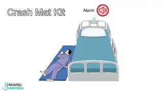 Cura1 Crash Sensor Mat Kit - High Falls Risk | Mobility and Wellness