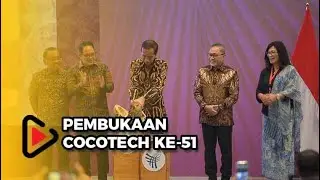 Pembukaan Konferensi dan Pameran Kelapa Internasional (Cocotech) ke-51 di Surabaya, Jawa Timur