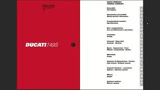 Ducati 749S 2003 Service Workshop Repair Manual Download PDF