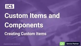 Custom Items and Components
