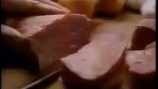 Eckrich Smoked Sausage Ad 1991