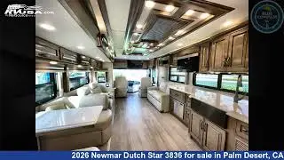 Phenomenal 2026 Newmar Dutch Star 3836 Class A RV For Sale in Palm Desert, CA | RVUSA.com