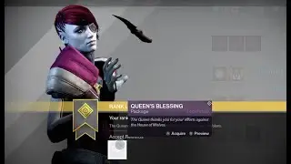 Destiny 1 Action Montage Leveling up Queens Wrath Bounties