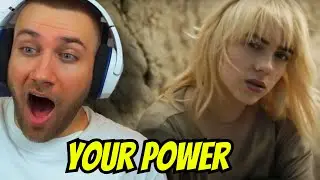 NEUER LIEBLINGSSONG?! Billie Eilish - Your Power (Official Music Video) - REACTION