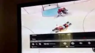 Вот так вот в NHL 14 радуются голу!!!