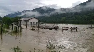 Inundatii Brezoi - Iulie 2014   @AcasaBrezoi