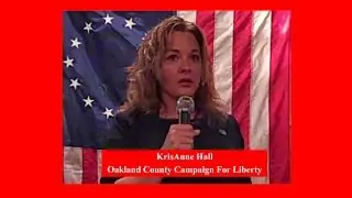 KrisAnne Hall At Oakland County Campaign For Liberty