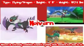 Pokemon X And Y New Pokemon Analysis: Noivern