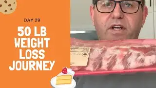 Day 29 -  50 lb Weight Loss Journey (-6.8 lbs) - Middle age man on a mission