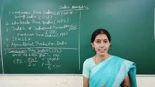 Types of Index Numbers