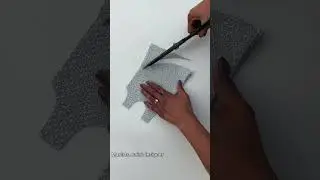 easy shirt cutting and stitching #shorts