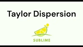 Taylor Dispersion