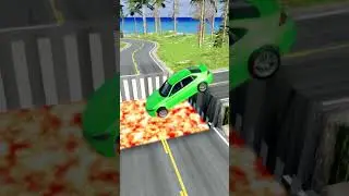 Mixed Color Small to Giant vs Unfinished Road #4 &ndash; BeamNG.drive #beamngdrive #automobile #usa #beam