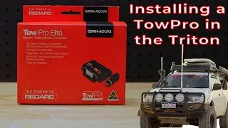 DIY Install REDARC TOW-PRO ELITE V3 ELECTRIC BRAKE CONTROLLER - Mitsubishi Triton