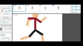 How to animate a run Cycle On Stickman Nodes and Behind the scenes P1 P2 By Cayden's Animation