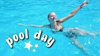pool day routine!