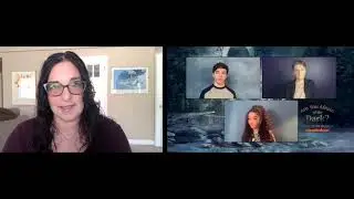 ARE YOU AFRAID OF THE DARK:CURSE OF THE SHADOWS -BRYCE GHEISAR,PARKER QUEENAN, MALIA BAKER INTERVIEW