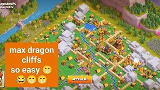max dragon cliffs to easy #coc #juniorgeming #clashofclans #sumit007 #judosloth