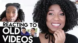 REACTING TO MY OLD VIDEOS | Whitney White Naptural85