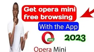 opera mini free internet/ opera mini handler free internet 2021 2023!
