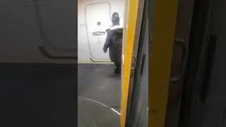 737 900 Cabin Door opening AlaskaAir #shorts #alaskaairlines #737900 #SEAMCI #gateagent