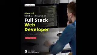 Become a Full Stack Web Developer | Learn from Coding Bytes Institute