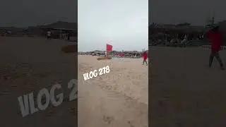 Beach Red Flag Zone #goabeach #goabeache #ytshorts