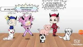 Elllo son mis hermanos so locos mas que yo