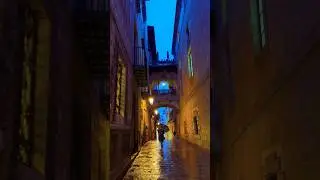 Barcelona at Night 👻 Mistery Gothic Quarter