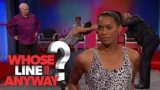 Ryan Stiles Milks Kearran Giovanni | Whose Line Is It Anyway?