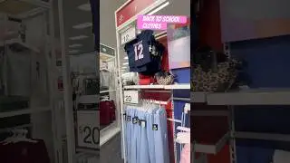 BACK to SCHOOL SHOPPING SCHOOL CLOTHES shopping at Target 2025 #schoolsupplies #shopping #SHORTS