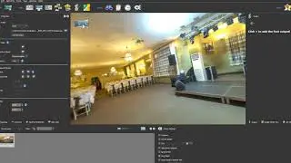 Panorama 360 stitching workflow
