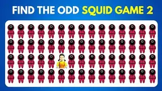 Find the ODD One Out - Squid Game 2 🦑🎮🕹 | 30 Levels