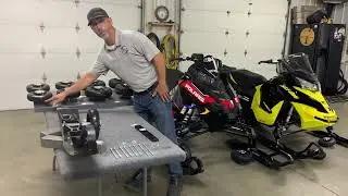 Ez Wheelz product overview.  Help to select the right wheels for your snowmobile / sled