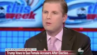 George Stephanopoulos and Eric Trump Discuss Project Veritas Action Videos