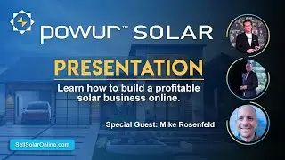 POWUR SOLAR PRESENTATION | SELL SOLAR ONLINE