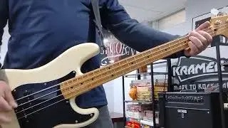 Ramones Psychotherapy (bass cover)