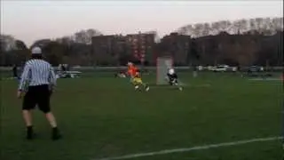 McCrae Williams - Goalie - Clams 2016AA Lax at Harvard Fall 2012