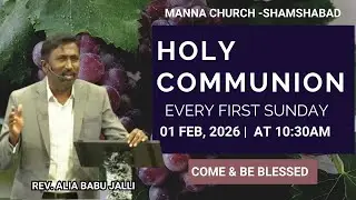 SUNDAY TELUGU 2 SERVICE # 1st FEB 2026 # PASTOR ALIA BABU JALLI